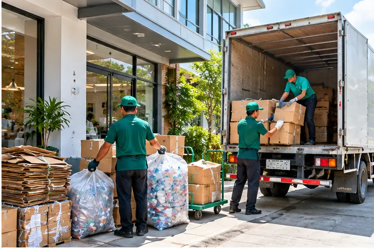 บริการรับซื้อและขนย้ายวัสดุรีไซเคิล